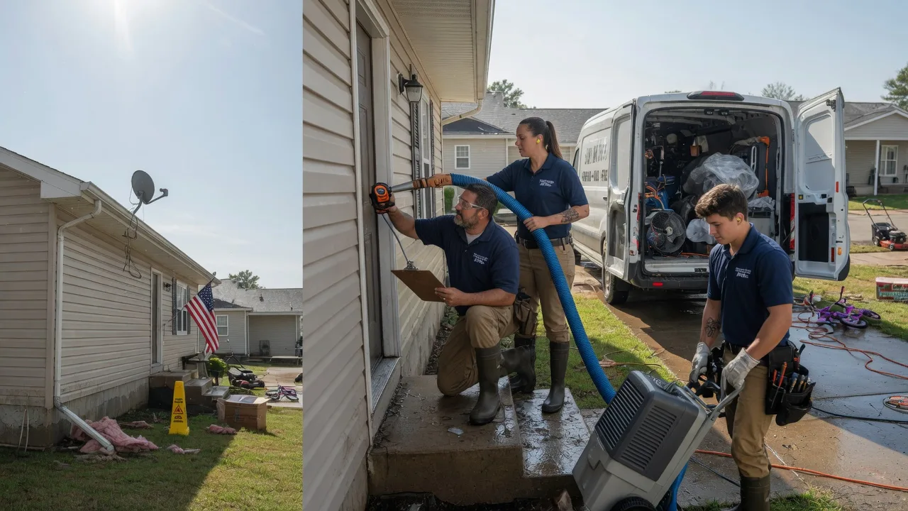 Ceiling Water Damage Restoration in Reddick, IL near me